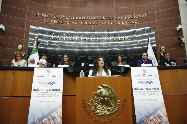 Senadora Olga Sosa y CAAAREM impulsan diálogo nacional sobre el papel estratégico de las aduanas y los agentes aduanales